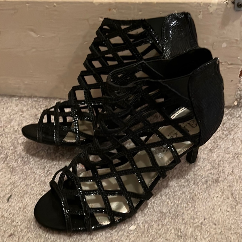 black a.n.a heels